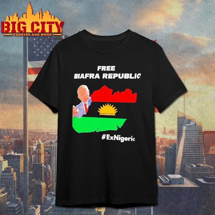 Gunther Fehlinger Free Biafra Republic Exnigeria Shirt
