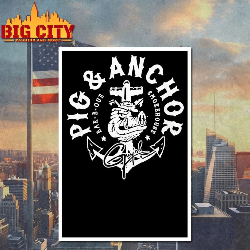 Guy Fieri Pig And Anchor Logo shirt