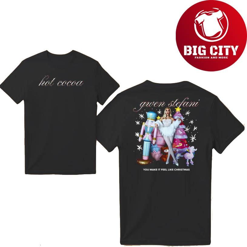 Gwen Stefani Hot Cocoa Two Sided Shirt