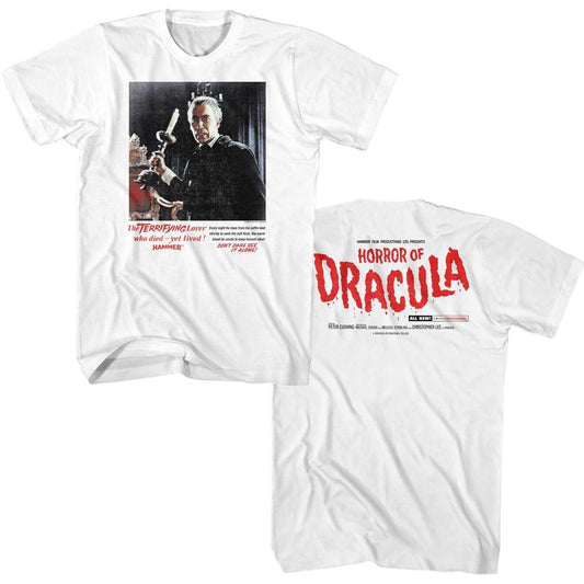 HAMMER HORROR Terrific T-Shirt, Horror Of Dracula Style001