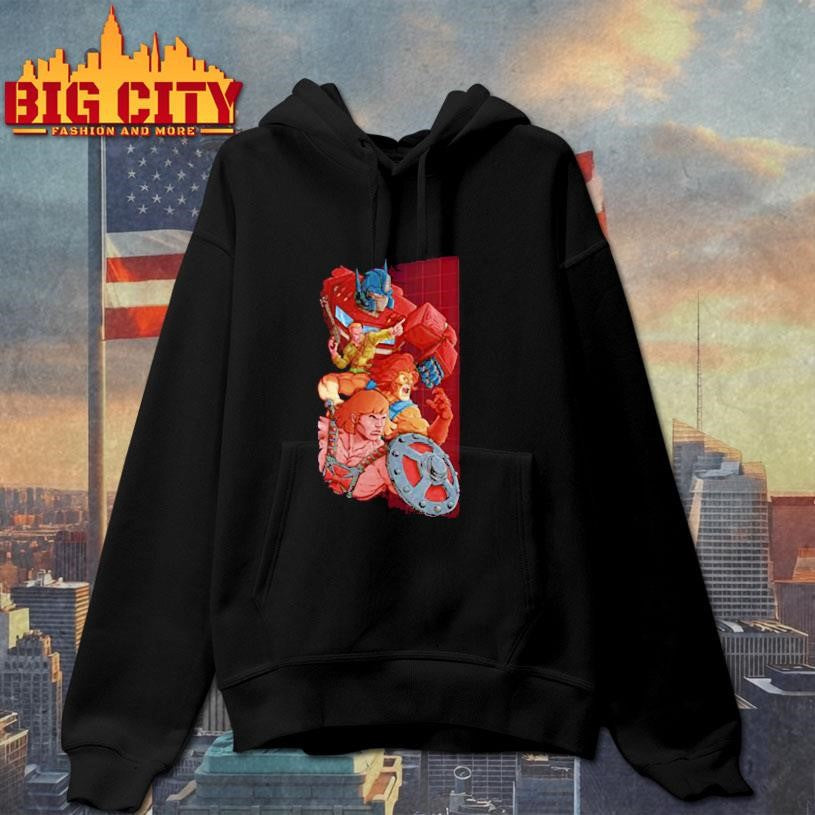HEROES CLASH! Retro 80s Cartoon 2025 New Shirt