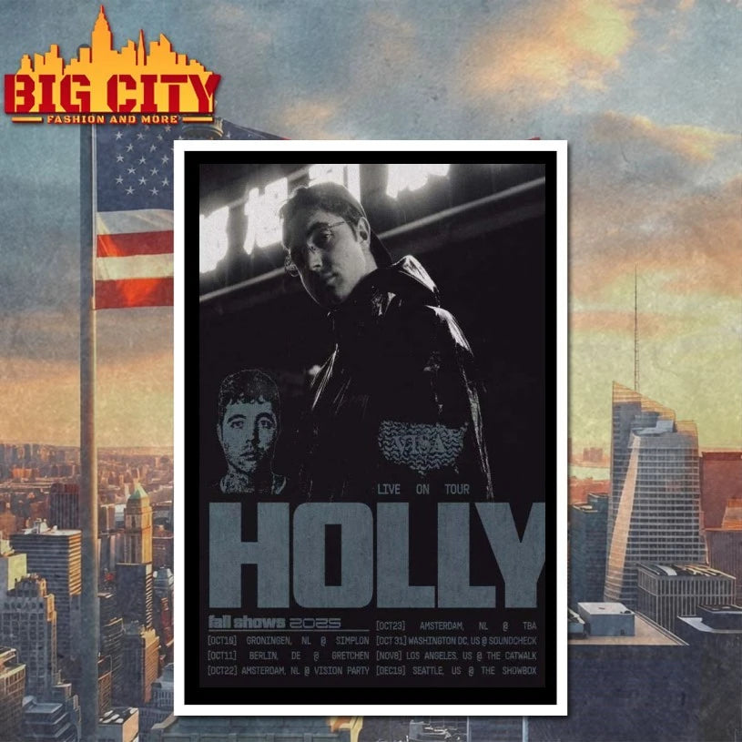 HOLLY Live On Tour Fall Show 2025 Poster shirt