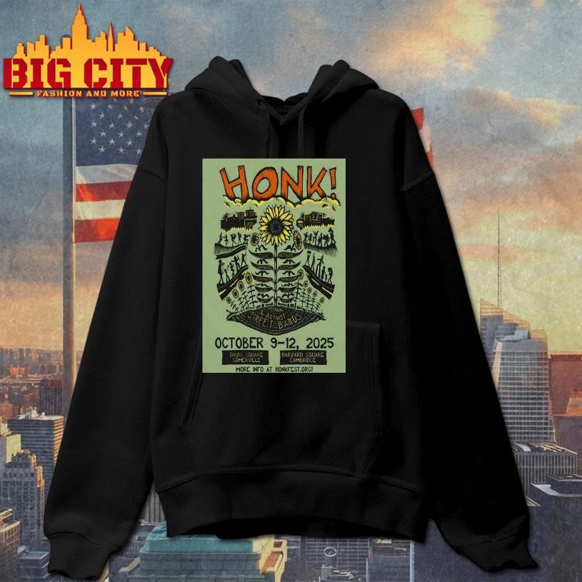 HONK! Festival Somerville MA 10 9-10 12 2025 Poster Shirt