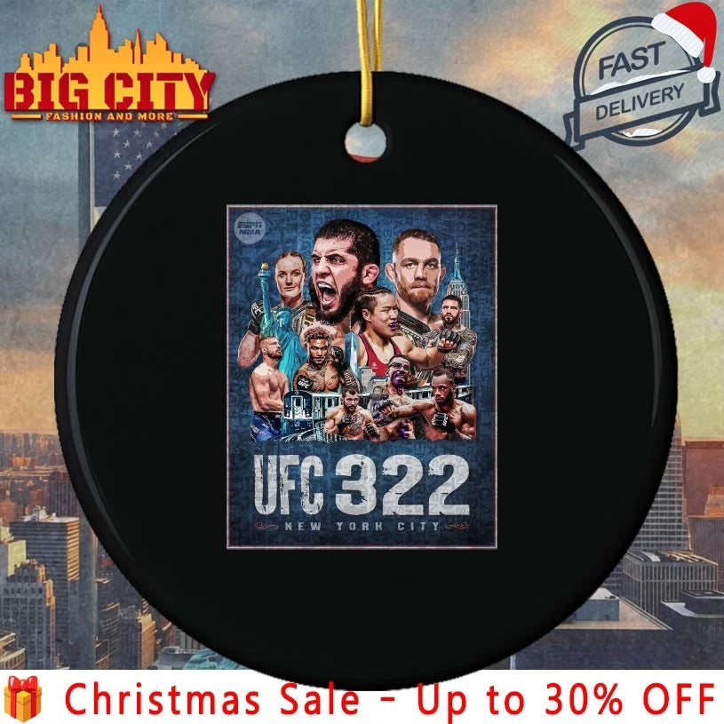 HOT UFC 322 Fight Night Nov 15 Poster Shirt