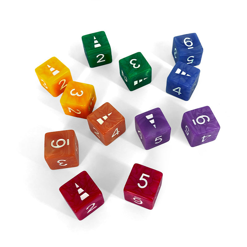 Here to Slay: 6-Class Dice Set