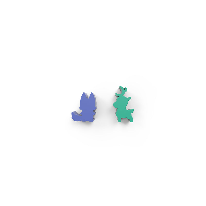 Here to Slay: Warriors & Druids Meeples