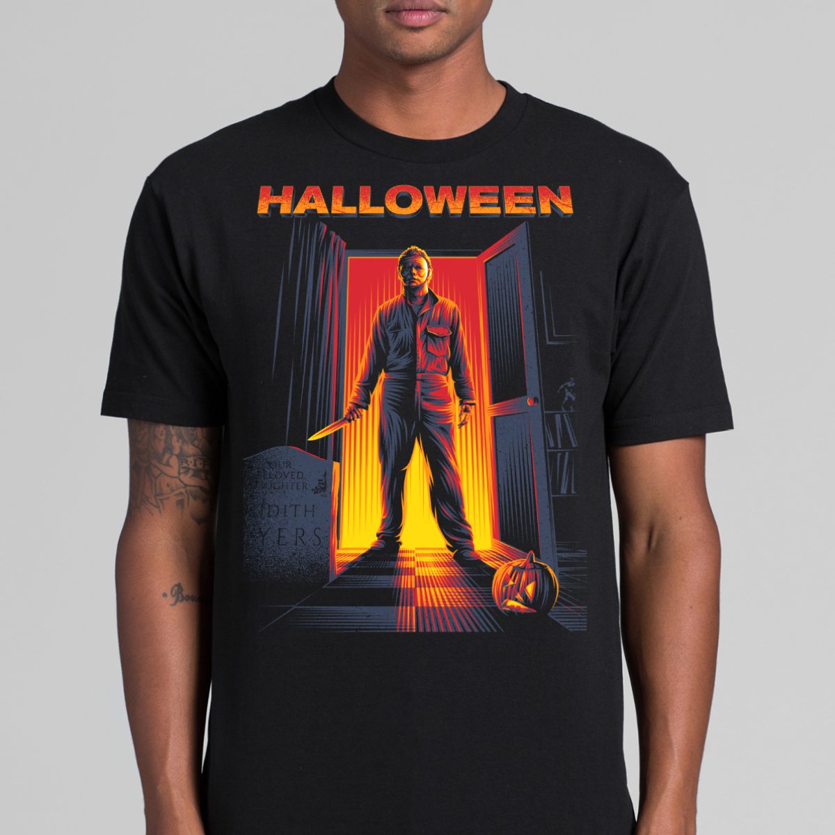 Halloween Michael Myers T-shirt Horror Movie Tee