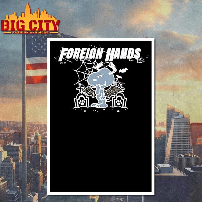 Halloween Foreign Hands Vamp Dog 2025 Shirt