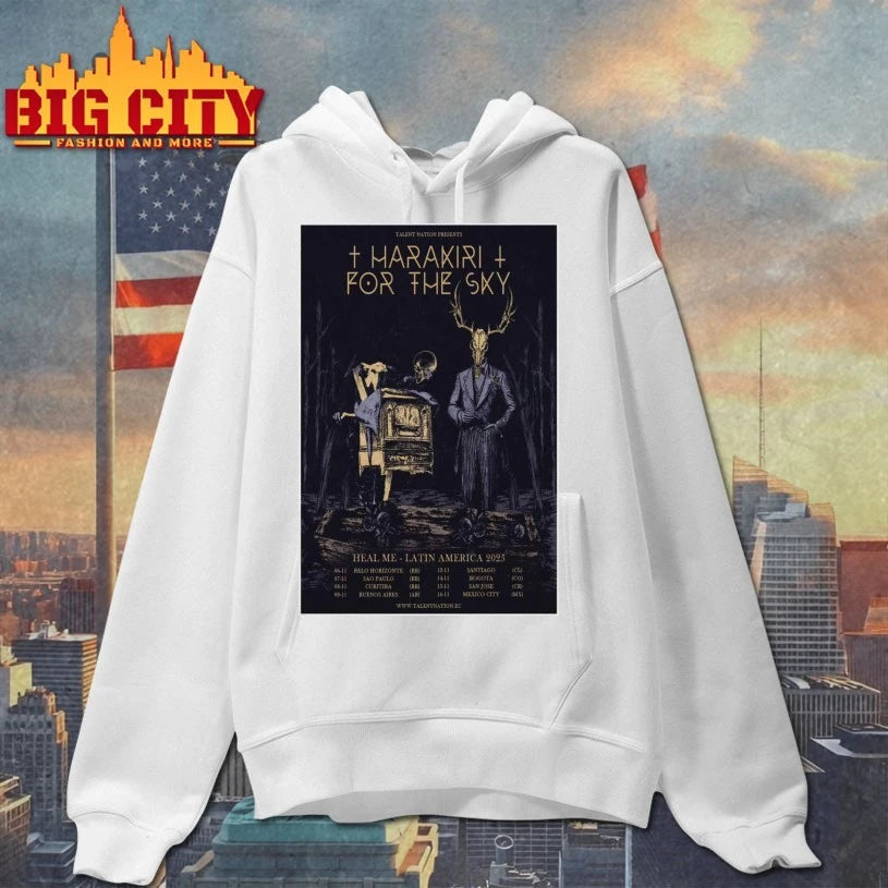 Harakiri For The Sky Heal ME Latin American Tour 2025 Poster Shirt