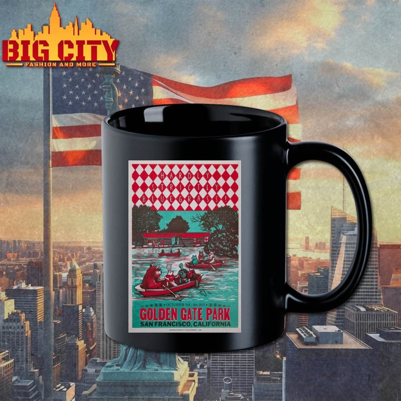Hardly Strictly Bluegrass Festival San Francisco, CA 2025 Poster Shirts