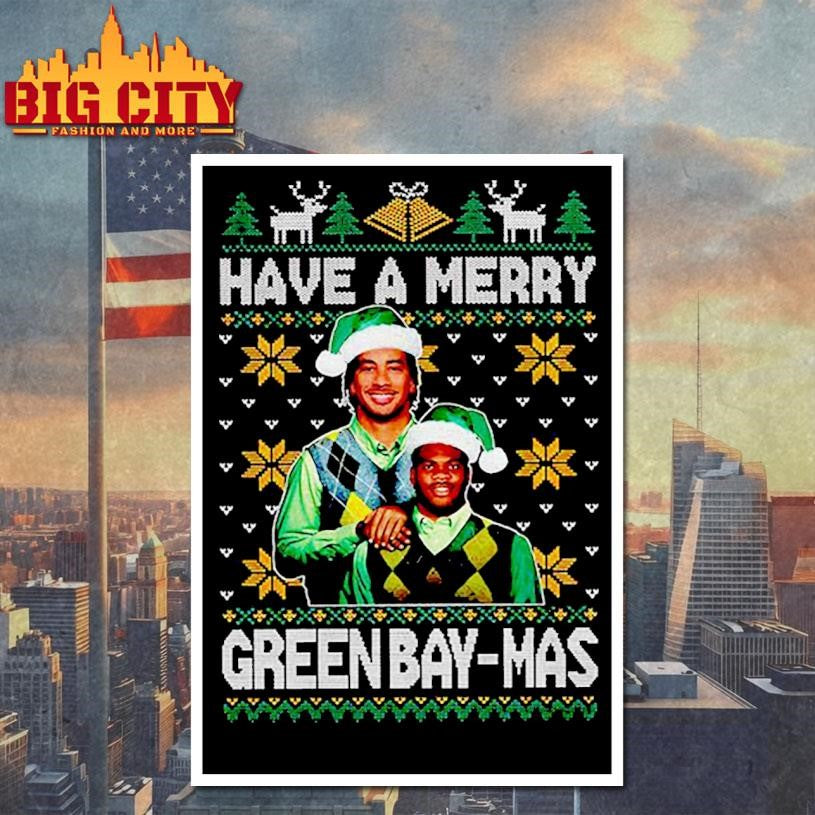 Have A Merry Green Bay Mas Football Ugly Christmas shirt