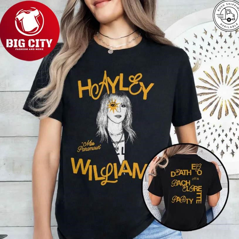 Hayley Williams Ego Death At A Bachelorette Party Two Sided Shirt