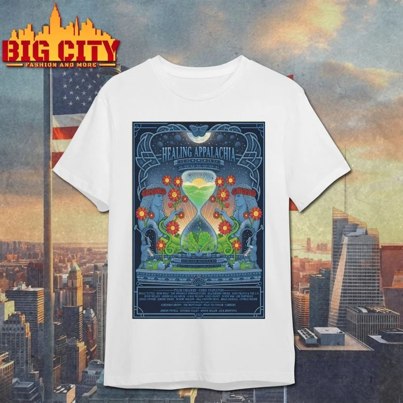 Healing Appalachia 2025 Shows In Ashland KY On Sep 18-20 2025 Poster shirt