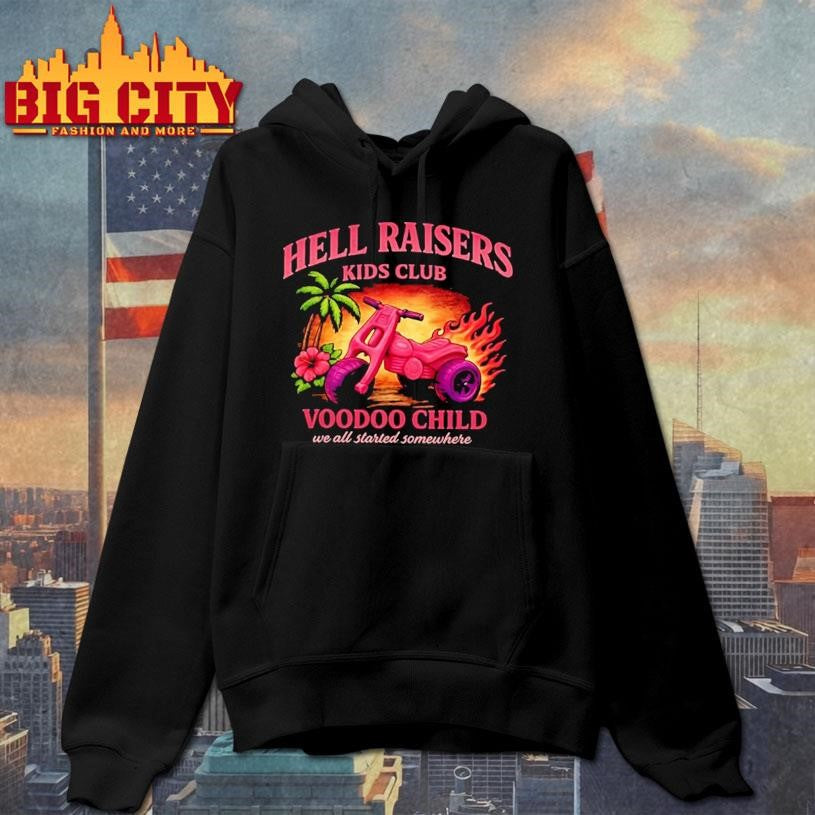 Hell Raisers Kids Club Voodoo Child Tricycle Shirt