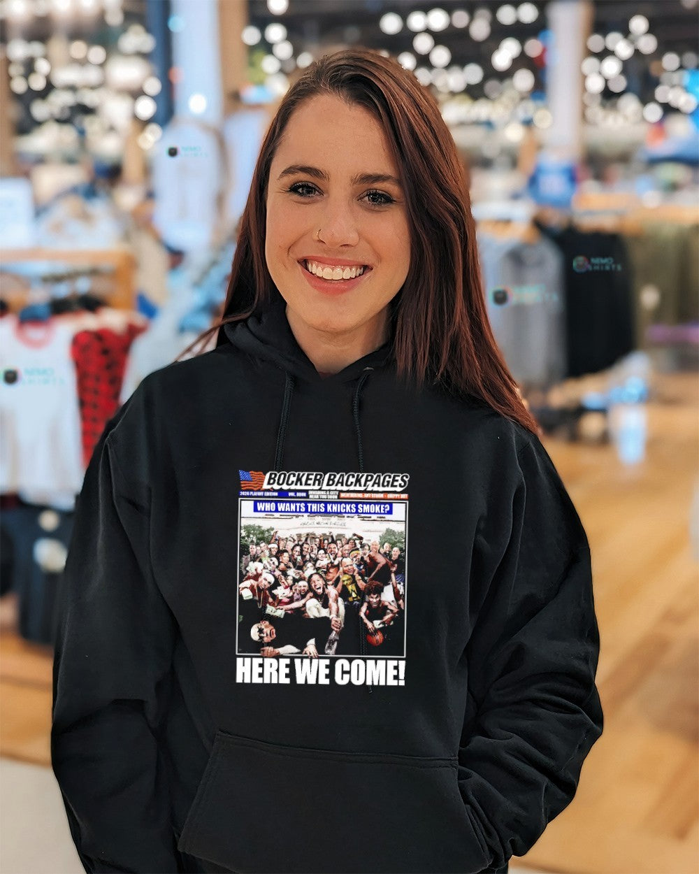 Here we come 2026 Playoffs who wants this Knicks smoke shirt