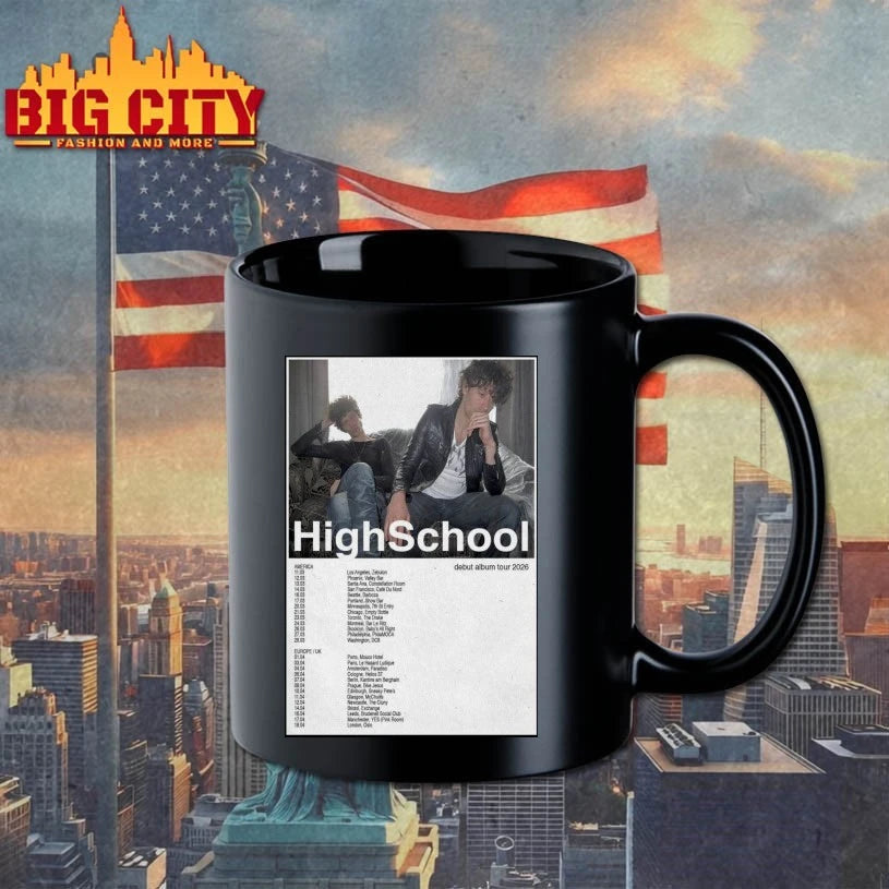 HighSchool Debut Album 2026 New Poster shirt
