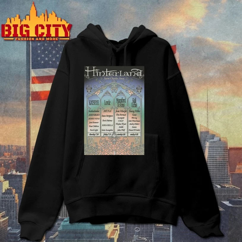 Hinterland St. Charles Iowa Jul 30-Aug 2 2026 Poster shirt
