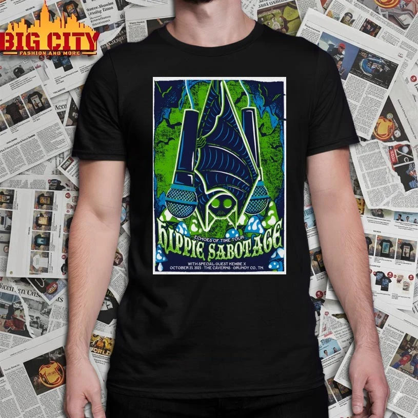 Hippie Sabotage Oct 25 2025 Grundy CO TN Poster shirts