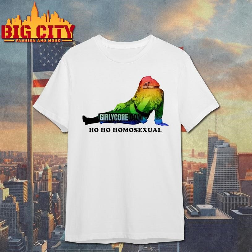 Ho Ho Homosexual Santa Gay LGBT shirt
