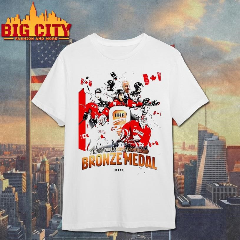 Hockey Canada 2026 Iihf World Junior Champions Bronze Medal Shirt