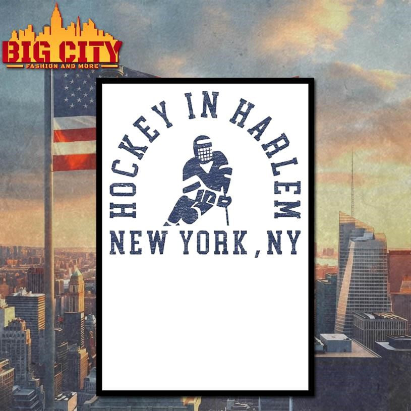Hockey In Harlem New York Ny Shirt