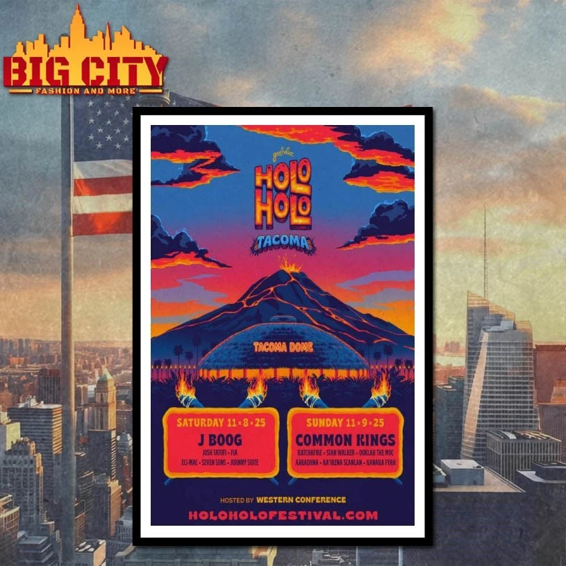 Hola Hola 11-8-2025 Poster J Boog shirt