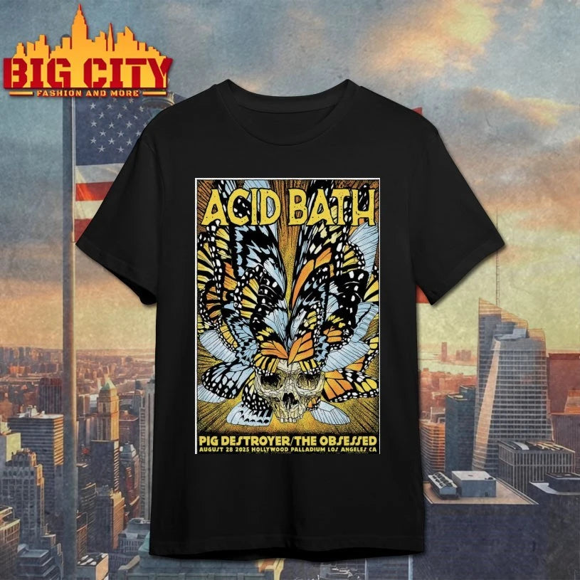 Hollywood, CA Poster Acid Bath Aug 28, 2025 Shirt