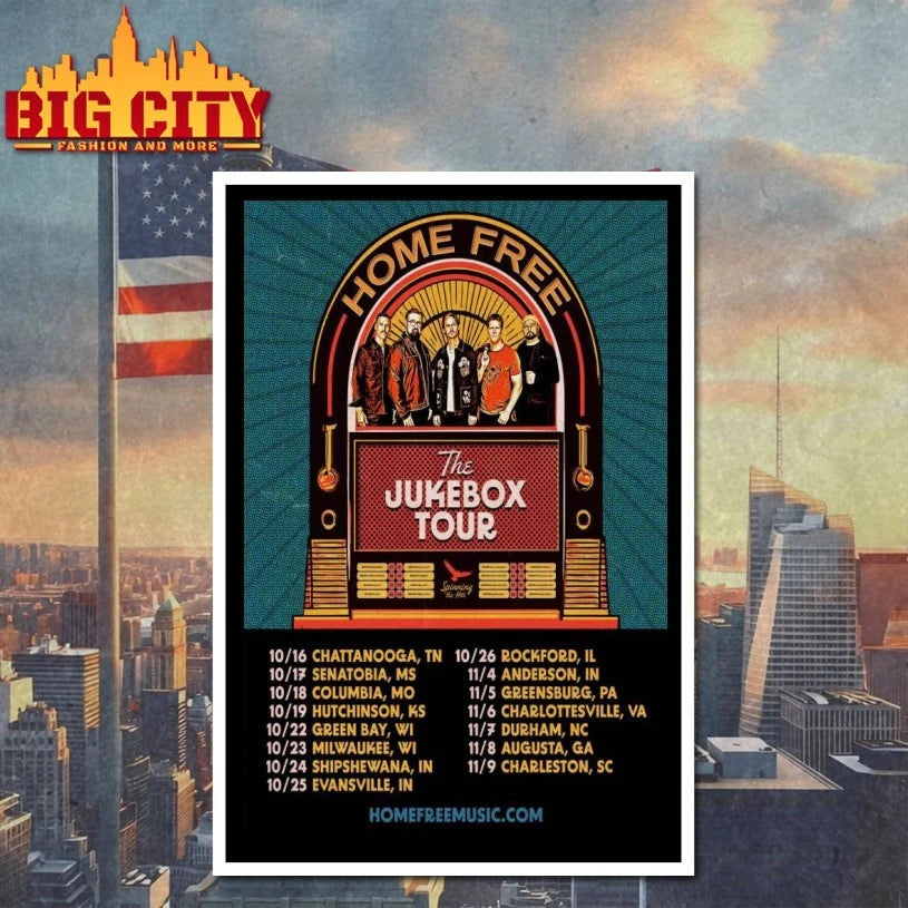 Home Free Tour 2025 Hot Poster Shirt