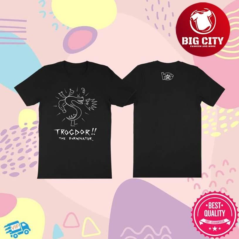 Homestar Runner Classic Trogdor Two Sided Shirt