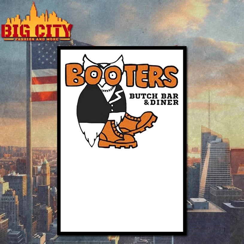 Hooters Booters Butch Bar And Diner Shirt