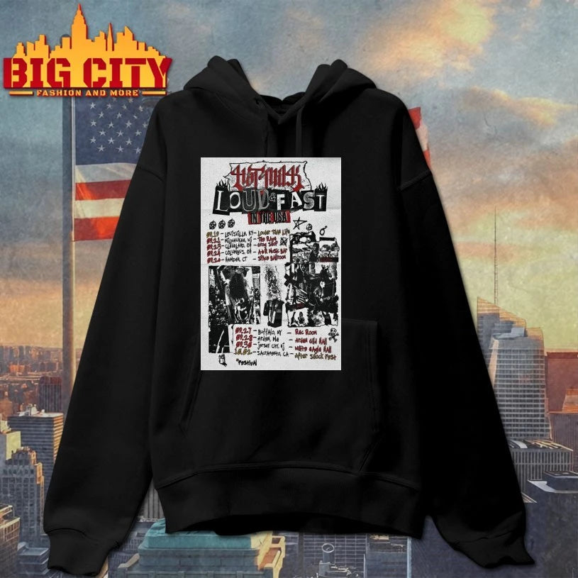 Hot Milk America Tour 2025 Poster shirts