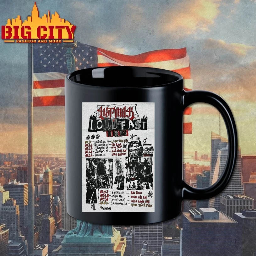 Hot Milk America Tour 2025 Poster shirts