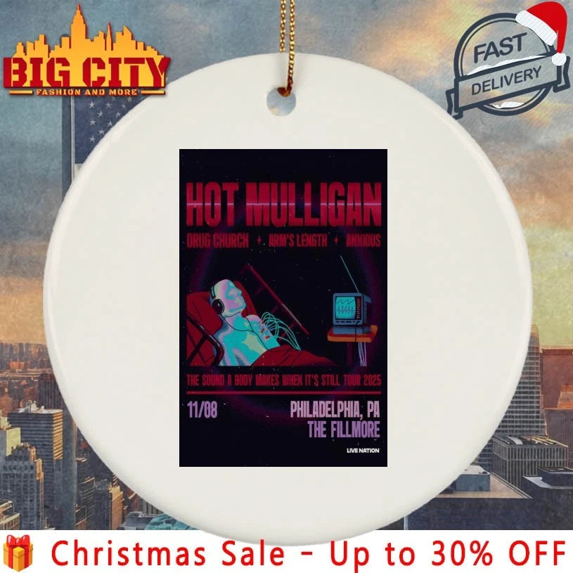 Hot Mulligan 08 Nov 2025 The Fillmore Philadelphia in Philadelphia, PA Tour Poster shirt