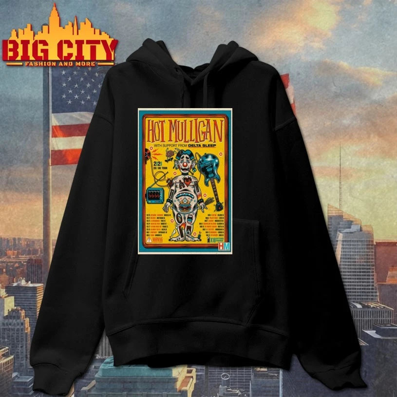 Hot Mulligan 2026 EU-UK Tour Poster shirt