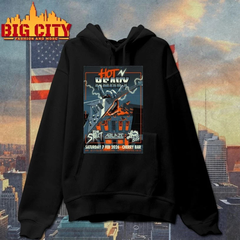 Hot N’ Heavy Event Melbourne On Feb 7 2026 Poster shirt