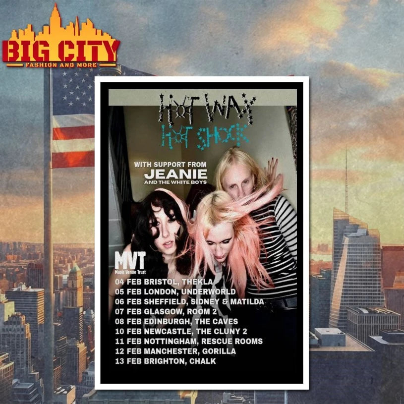 HotWax Tour HotWax 2026 Poster shirts