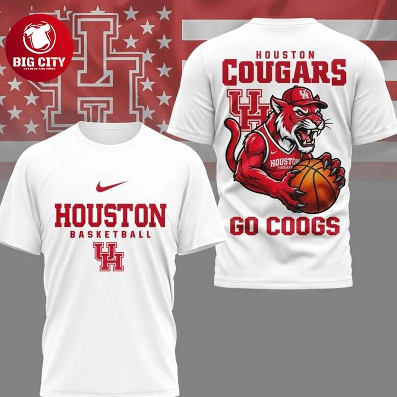 Houston Cougars x NCAA GameDay Basketball Two Sided Shirt