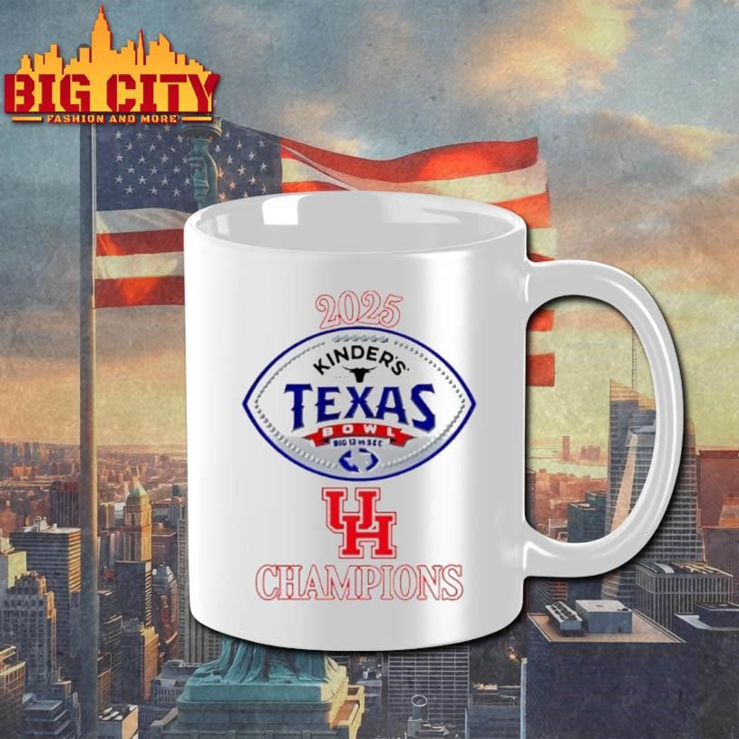 Houston Football 2025 Texas Bowl Champions Classic Shirt