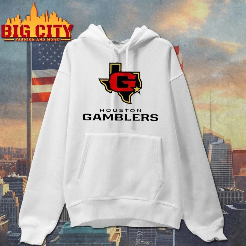 Houston Gamblers Lockup Logo Shirt