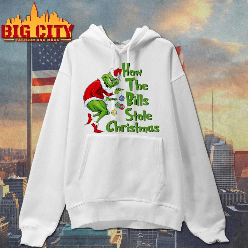How the bills stole christmas grinch shirt