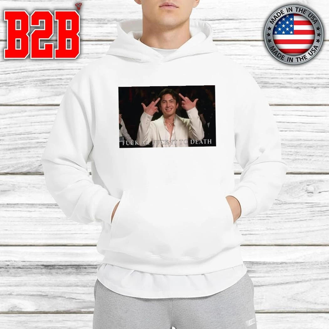Hudson Williams Fuck Ai Fuck It To Death Shirt