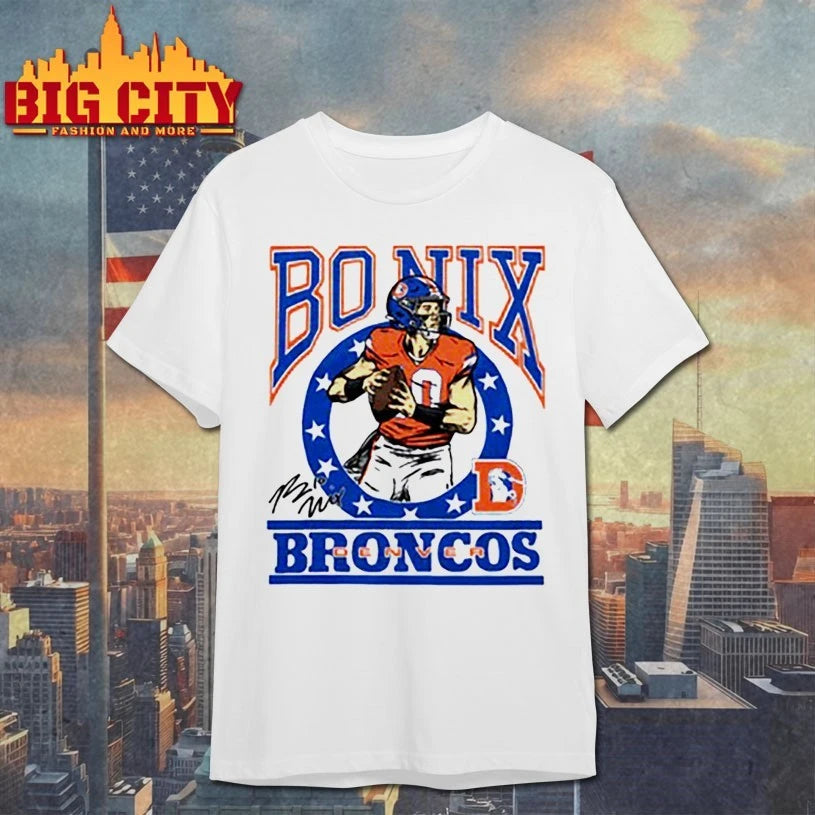 Hufanga Broncos Co Nix signature Shirt