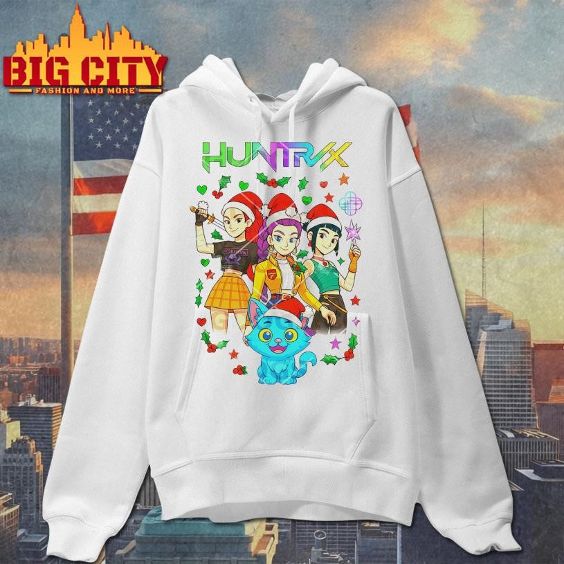 Huntrix Kpop Demon Hunter Girls Christmas Shirt