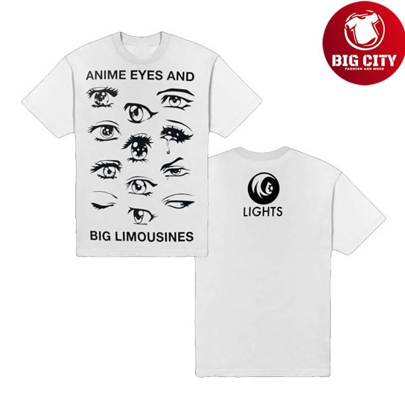 I Am Lights Anime Eyes Two Sided Shirt