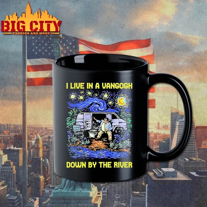 I Live In A Van Gogh Down By The River shirt