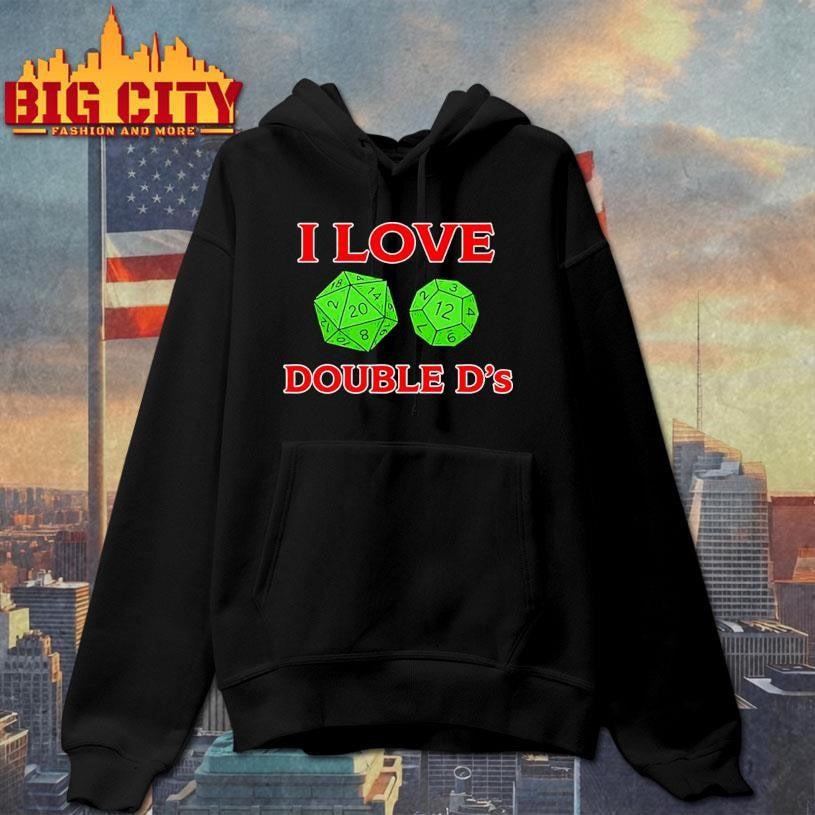 I Love Double Ds Dungeon And Dragons Shirt