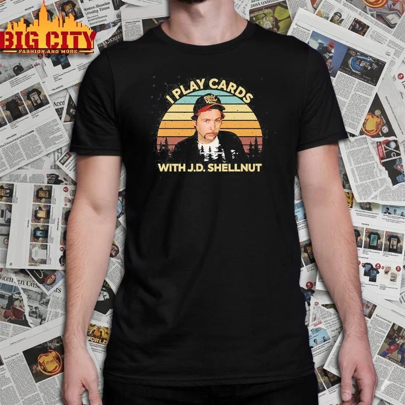 I Play Cards With J.D. Shellnut vintage shirt
