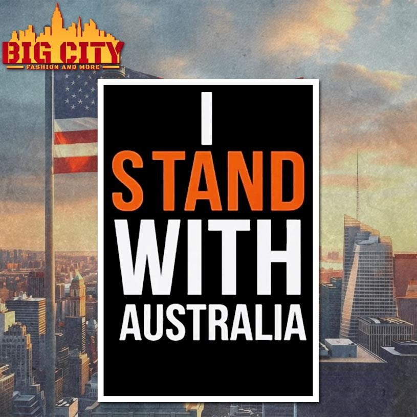 I Stand With Australia Shirt Pray For Bondi Australia Shirt
