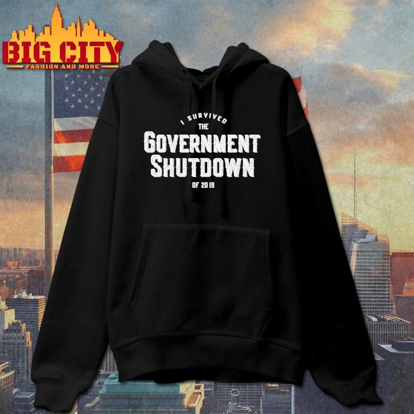 I Survived The Government Shutdown Of 2019 Shirt