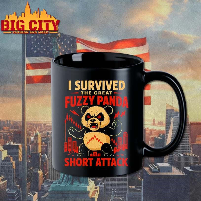 I Survived The Great Fuzzy Panda Short Attack 2025 Shirt